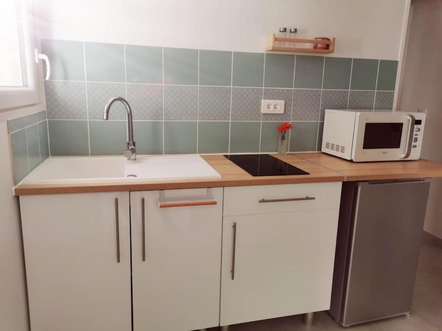 Belle Dependance De 30M2 Avec Terrasse Et Jardin Villeneuve-lès-Avignon Exterior foto